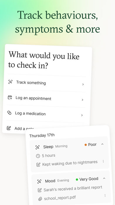 Hibi: Manage your child’s care screenshot n.2
