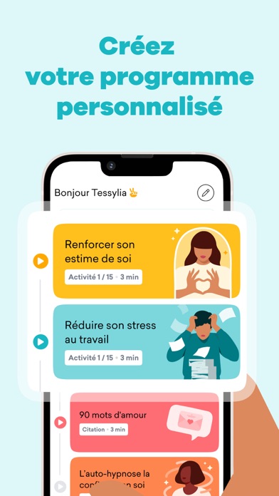 MindDay : thérapie & bien-être screenshot n.4