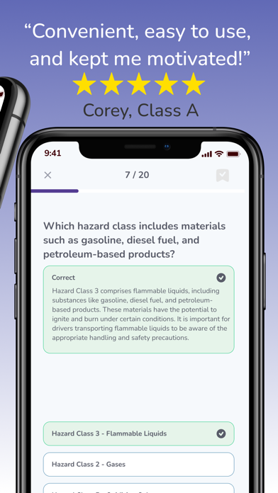 CDL Prep Test 2024 | EZ Prep screenshot n.2