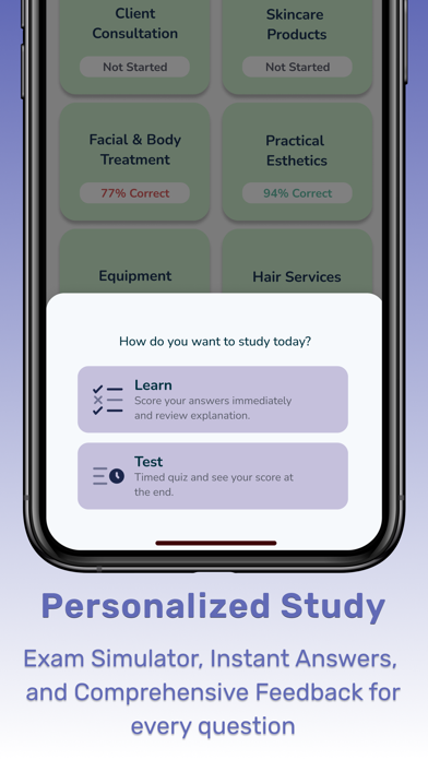 Esthetician Exam Prep | EZPrep screenshot n.5