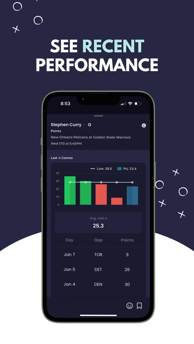 JukePicks - AI Sports Picks screenshot n.3