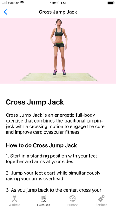 Glutes Butt Workout Home Plan screenshot n.4