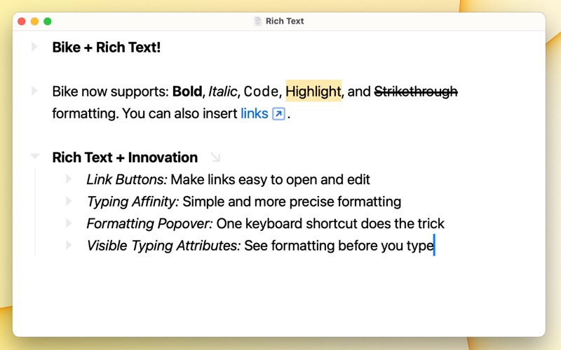 Bike Outliner | Writing App screenshot n.2