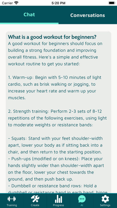 MyFitAI screenshot n.6