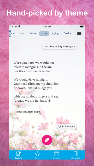 Today's Stanza screenshot n.3