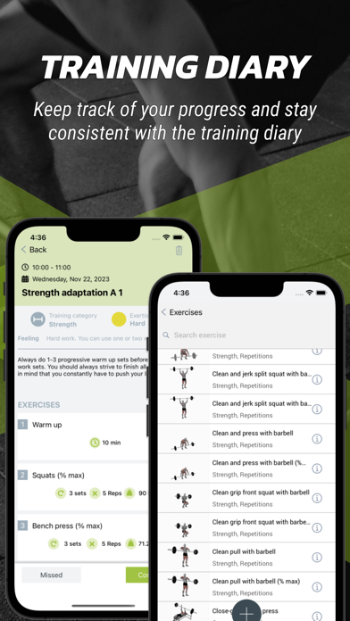 Athlete Analyzer screenshot n.1