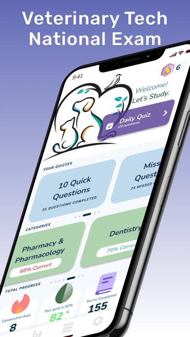 VTNE Vet Tech Exam Prep 2024 screenshot n.1