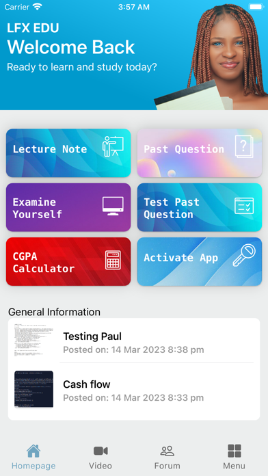 LFX FUTO 100L Second Semester screenshot n.1