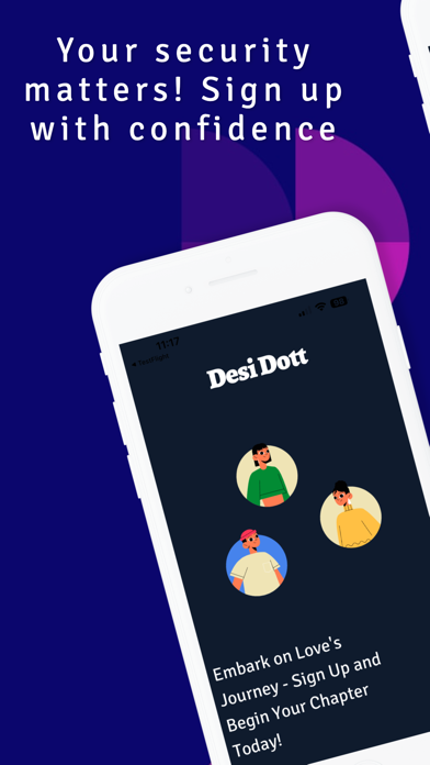 Desi Dott - NRI Matchmaking screenshot n.2