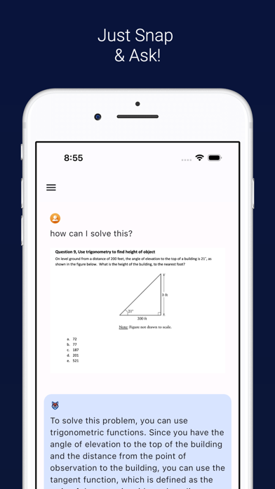 SnapNstudy: Homework Helper screenshot n.1