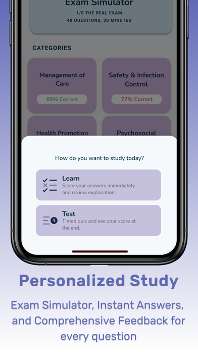 NCLEX RN PN 2024 Practice Test screenshot n.6