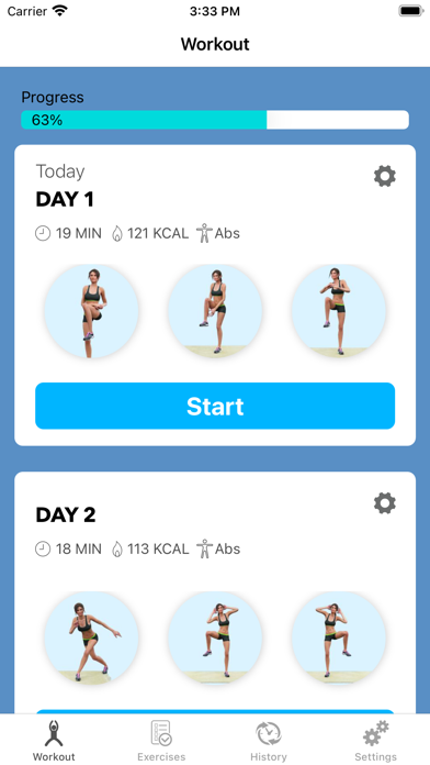 Abs Six Pack Plan for 30 Days screenshot n.2