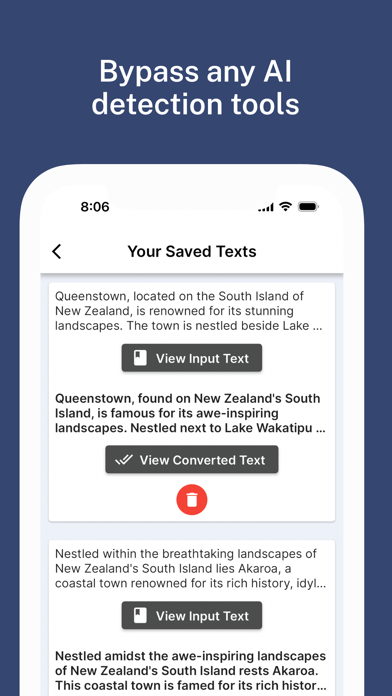 Humanize AI - Text Paraphrase screenshot n.5