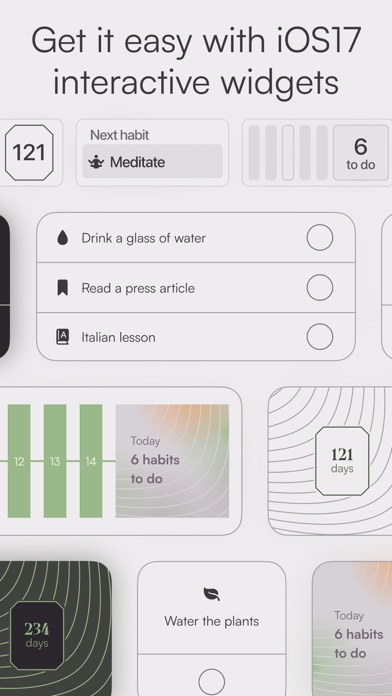 Habitudes, Daily habit tracker screenshot n.3