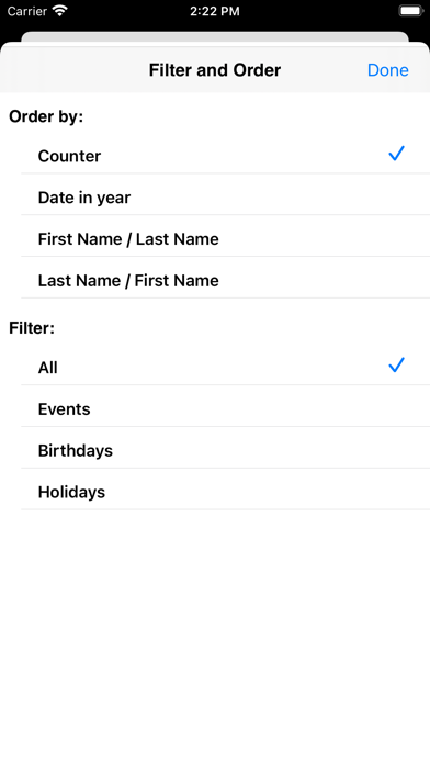 iDayLite screenshot n.5
