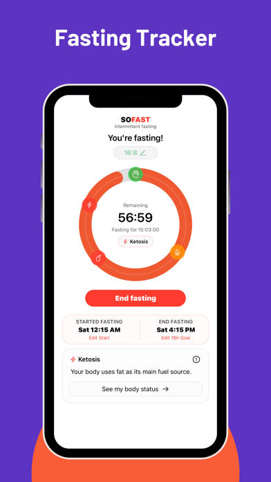 Sofast: Intermittent Fasting screenshot n.6