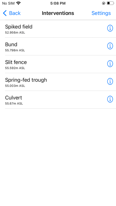 Natural Flood Management App screenshot n.3