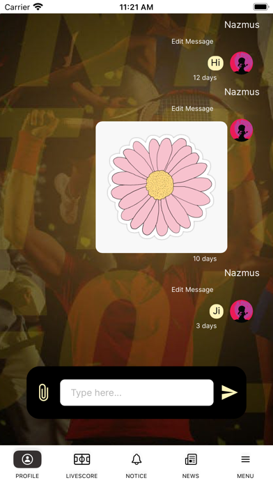 Golden Chat App screenshot n.3