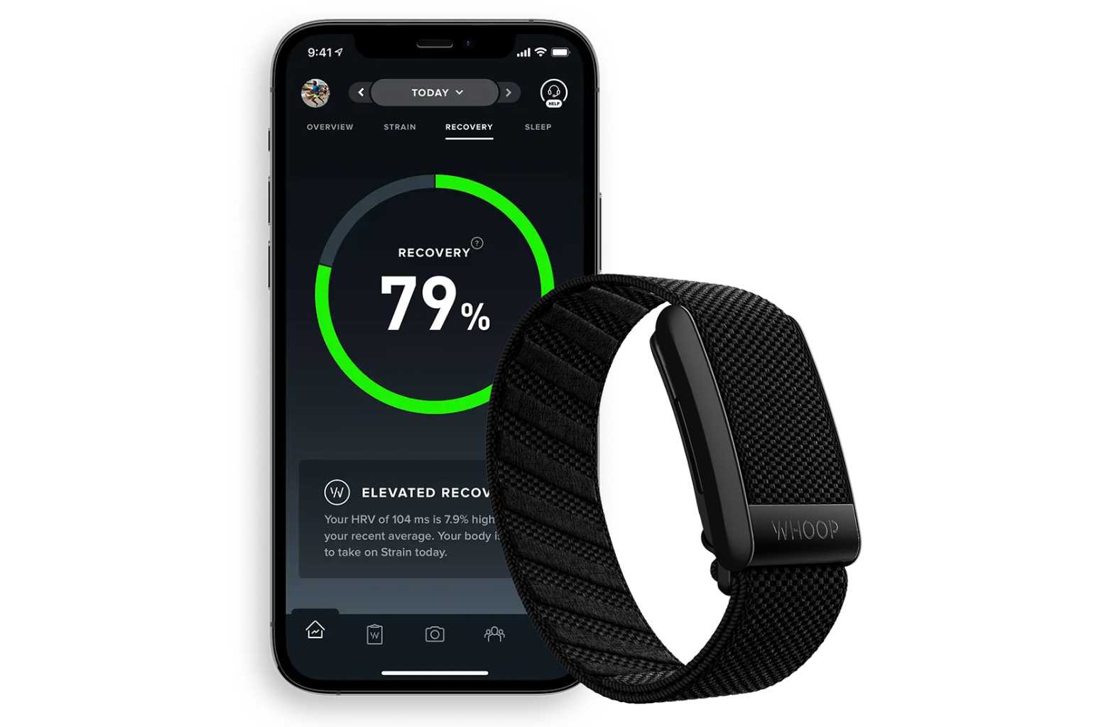 Whoop fitness tracker