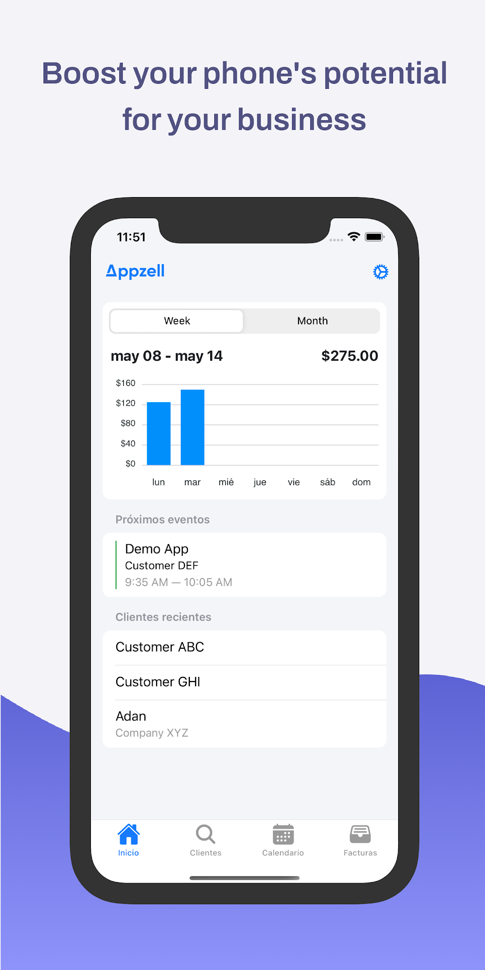 Appzell screenshot n.1